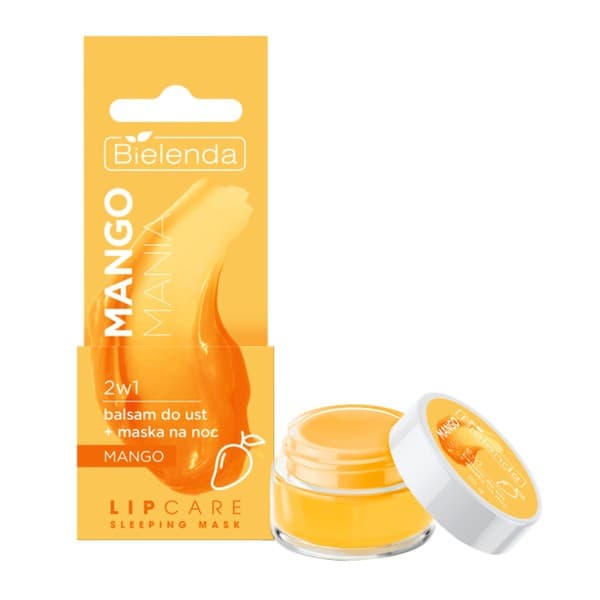 Lip Care Sleeping Mask 2w1, balsam do ust + maska na noc, mango