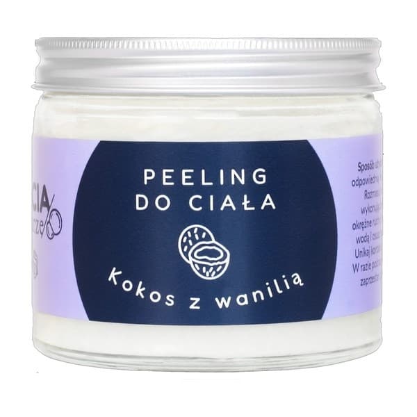 Mydlarze, peeling drobnoziarnisty, Kokos z wanilią