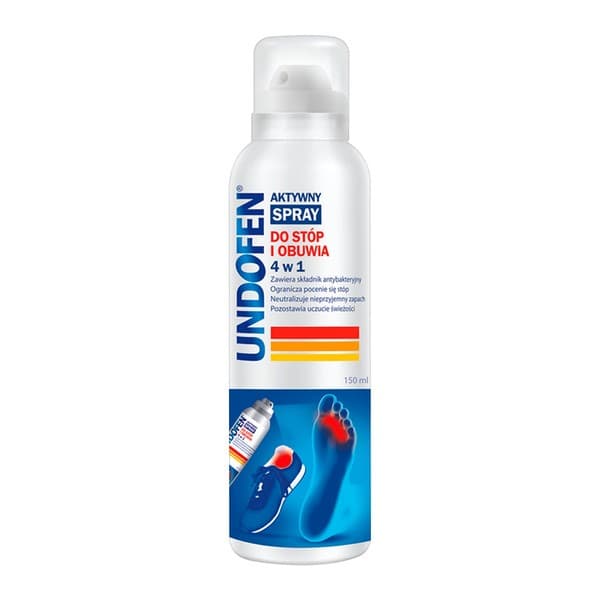 aktywny spray do stóp i obuwia 4 w 1