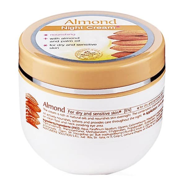 Almond, krem odżywczy na noc z olejem migdałowym