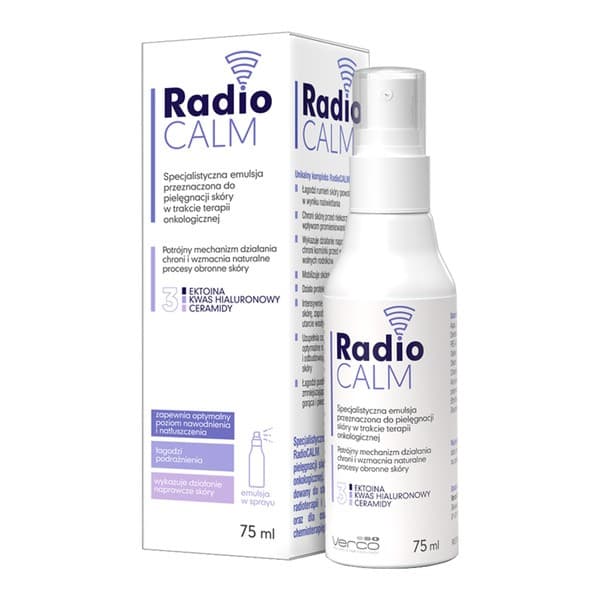 RadioCALM, emulsja dla skóry w trakcie terapii onkologicznej