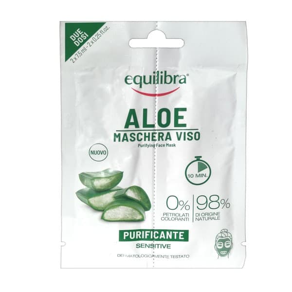 Aloe, maseczka do twarzy, oczyszczająca