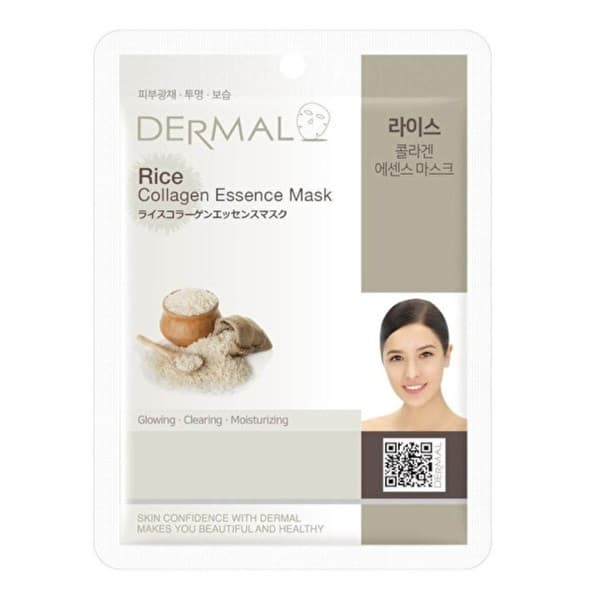 Rice Collagen Essence, kolagenowa maska w płachcie