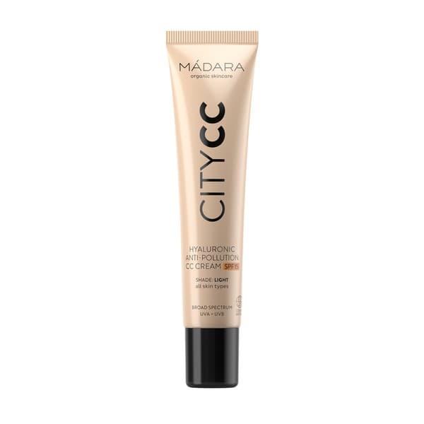 Hyaluronic Anti-Pollution CC Cream SPF 15, krem koloryzujący, Light Beige