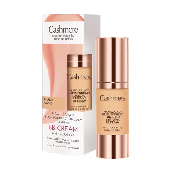 BB Cream Nawilżający krem-podkład tonujacy z ektoiną - Nude Sand