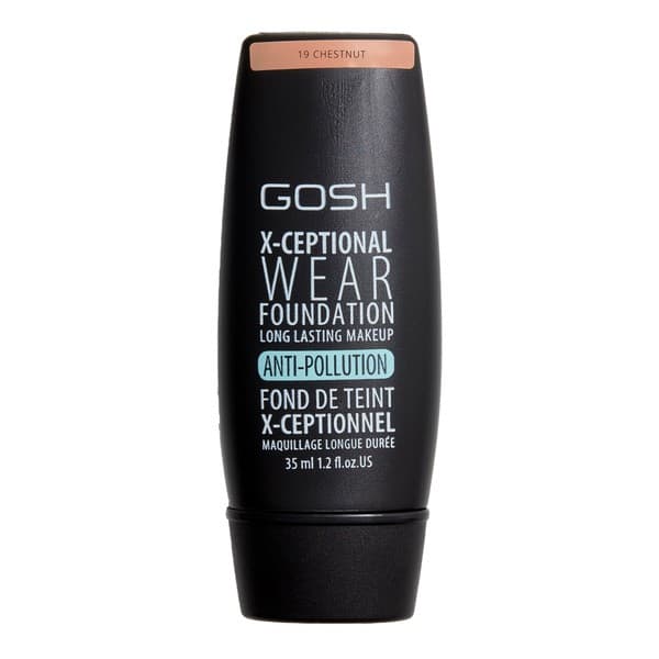 Gosh X-Ceptional Wear, długotrwały podkład, 19 Chesnut