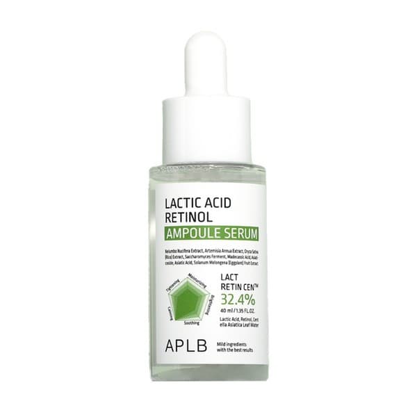 Lactic Acid Retinol Ampoule, serum wygładzające z kwasem mlekowym i retinolem