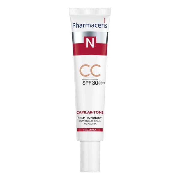 N Capilar-Tone, krem tonujący CC, SPF 30, skóra naczynkowa i nadreaktywna
