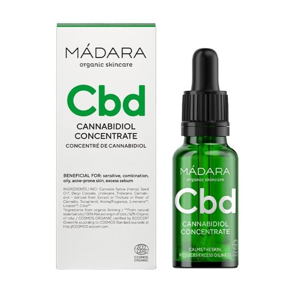 Custom Actives, Cannabidiol, serum-koncentrat do twarzy z CBD