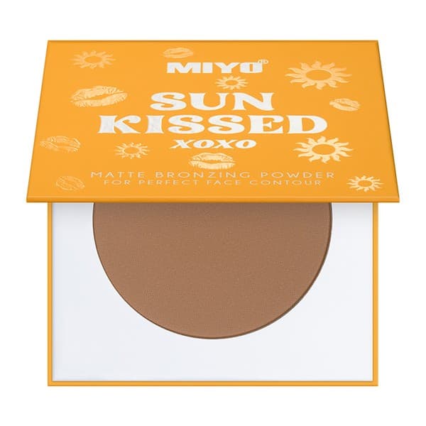 Sun Kissed Powder, matowy puder brązujący, 02 Chilly Bronze
