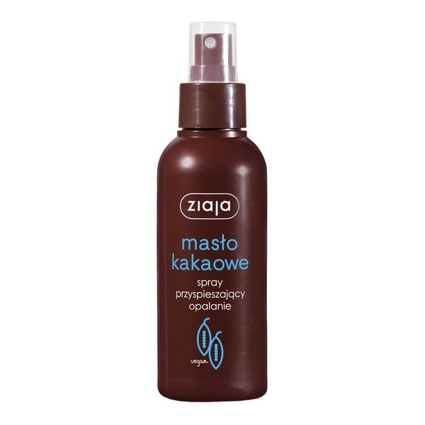 Masło Kakaowe, spray przyspieszający opalanie