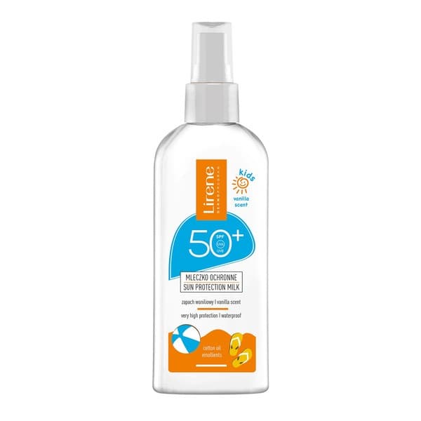 Dermoprogram Kids, mleczko ochronne dla dzieci SPF50+, zapach waniliowy