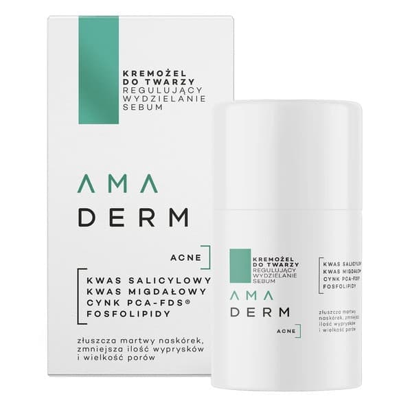 Acne, kremożel do twarzy regulujący wydzielanie sebum