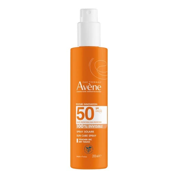 Avene wysoka ochrona przeciwsłoneczna SPF 50, spray do twarzy i ciała