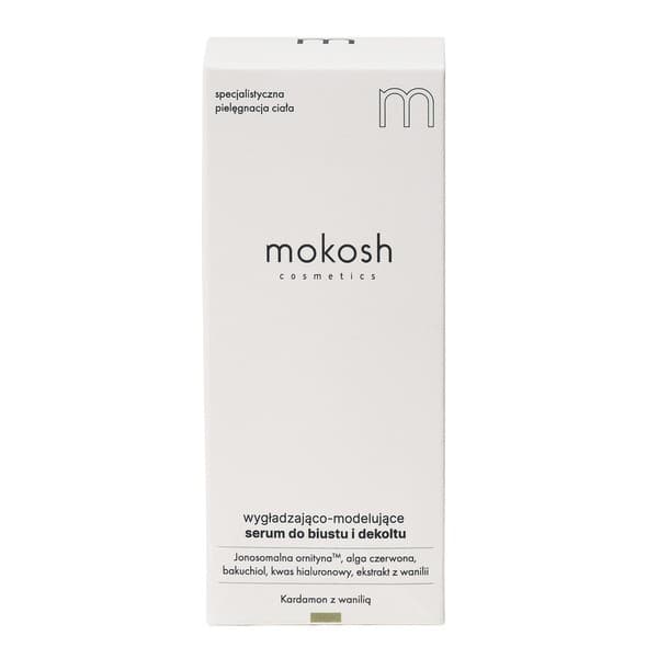 wygładzająco-modelujące serum do biustu i dekoltu, kardamon z wanilią
