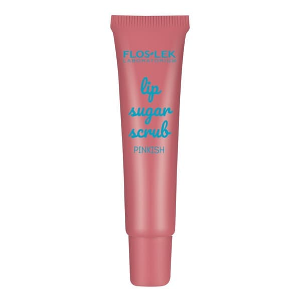 Flos-Lek Lip Care, peeling cukrowy do ust, pinkish