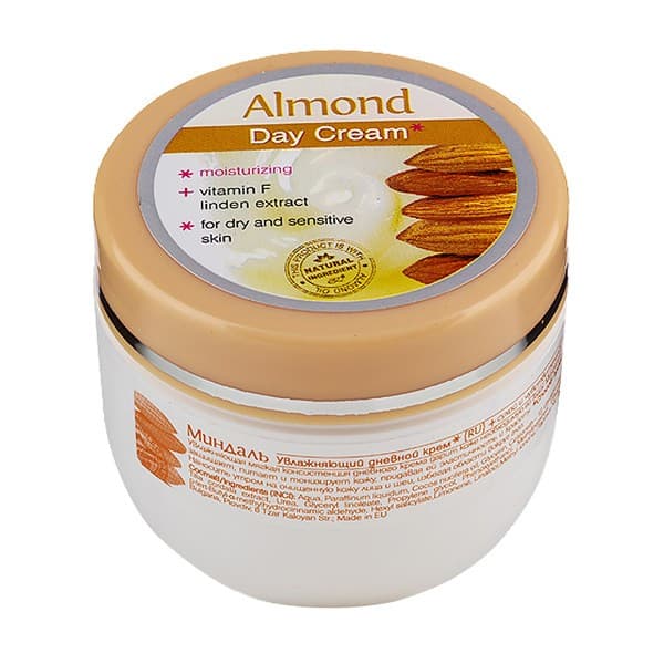 Almond, migdałowy krem nawilżający do twarzy na dzień