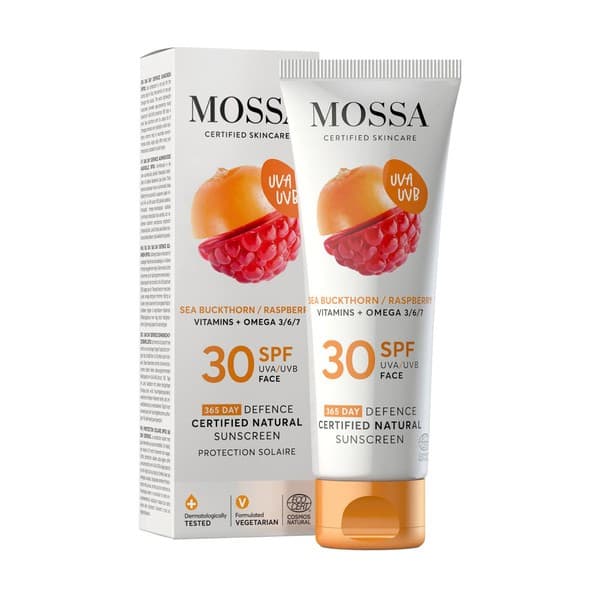 naturalny krem SPF30 z rokitnikiem i maliną