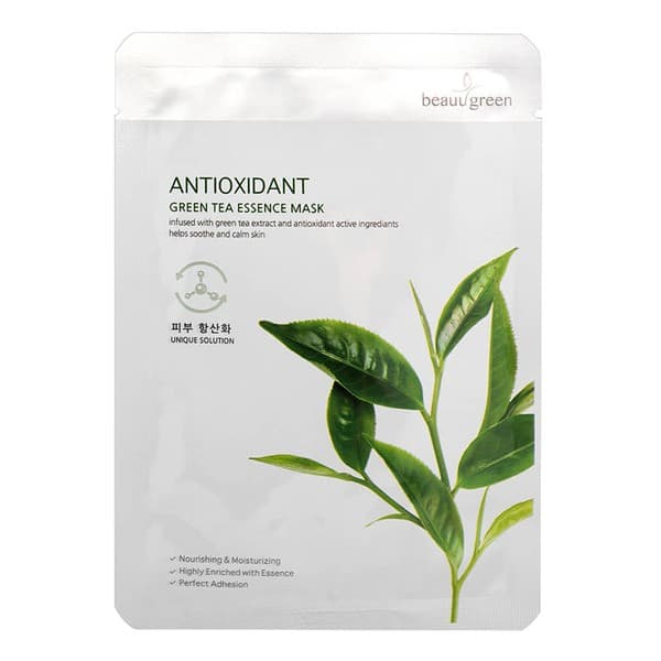 Green Tea Essence Mask, antyoksydacyjna maska w płachcie