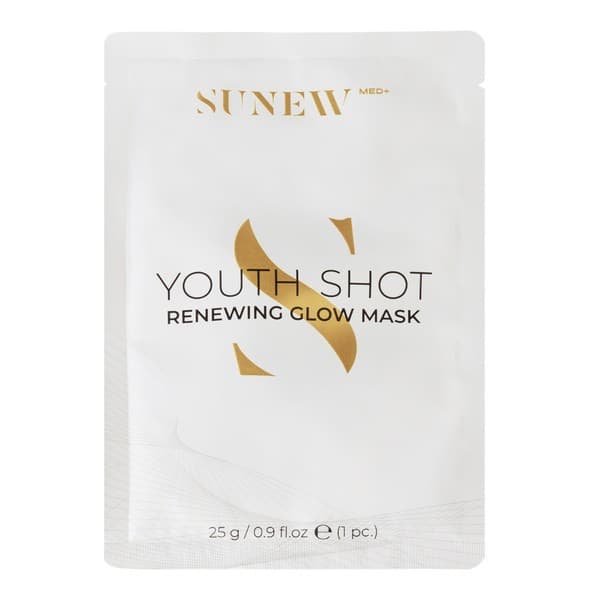 SunewMed+ Youth Shot Renewing Glow Mask rozświetlająca maska w płachcie