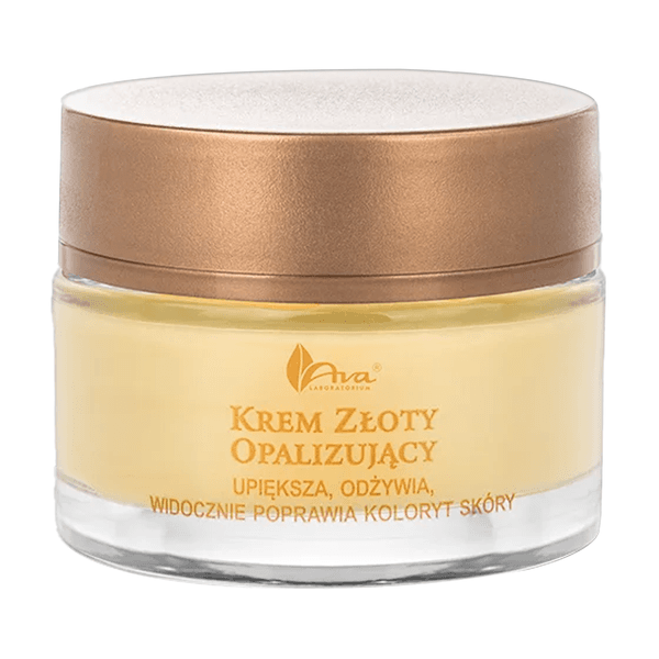 krem złoty opalizujący
