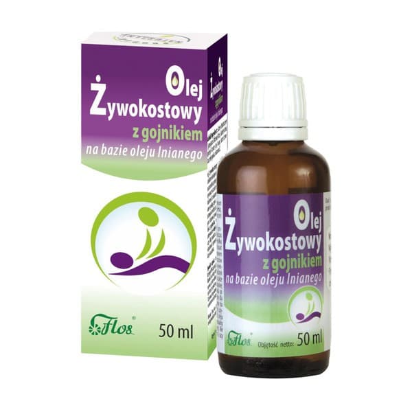 olej żywokostowy z gojnikiem
