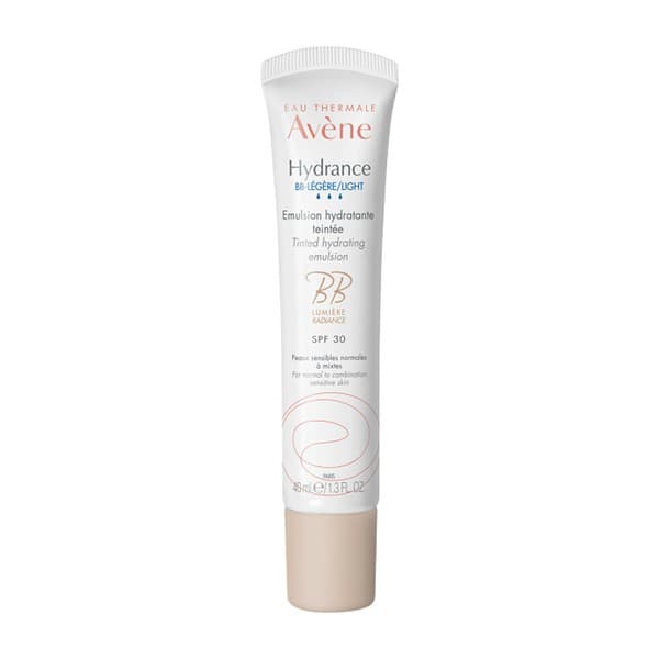Avene Hydrance BB, nawilżająca emulsja koloryzująca SPF 30, lekka konsystencja