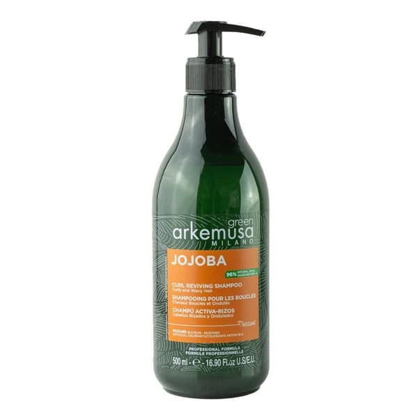 Green Arkemusa Milano Jojoba Curl Reviving, szampon rewitalizujący do włosów kręconych