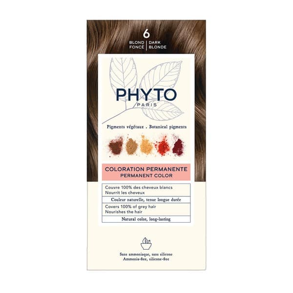 PHYTOCOLOR Farba do włosów. 6 Dunkelblond