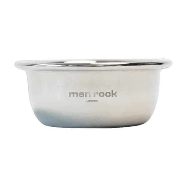 Stainless stell shaving bowl, stalowa miseczka do golenia