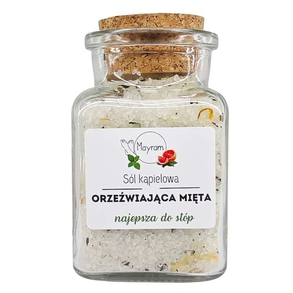 sól do kąpieli, Orzeźwiająca Mięta