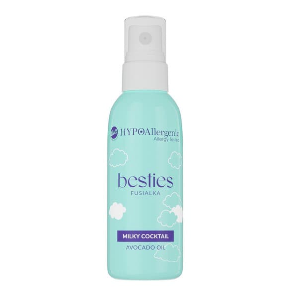 x Besties Milky Cocktail, odżywcza emulsja na twarz, szyję i dekolt, 01 Cute Cloud