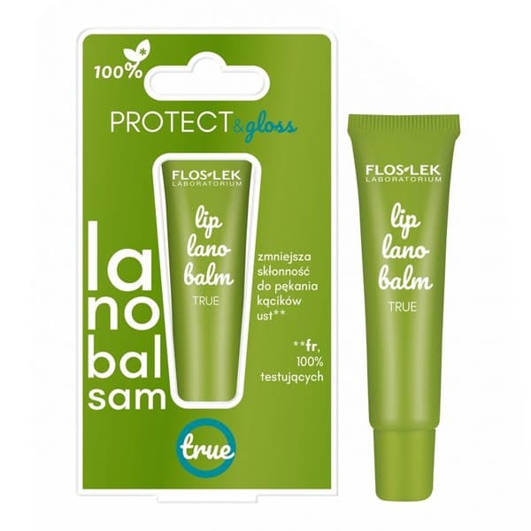 Flos-Lek Lip Care, lanobalsam do ust, true