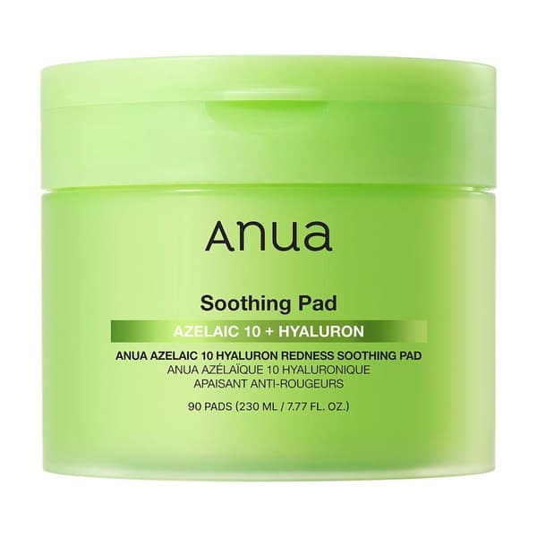 Azelaic 10 + Hyaluron Redness Soothing, płatki tonizujące do twarzy