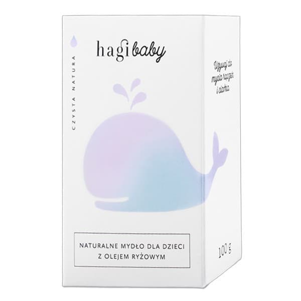 Baby, Naturalne mydło dla dzieci z olejem ryżowym