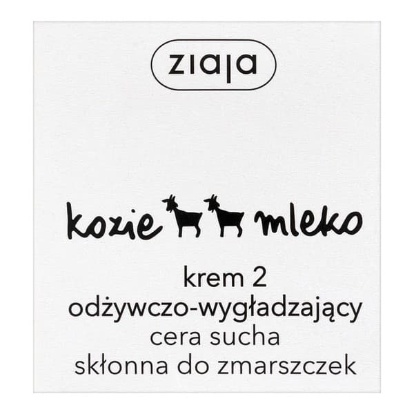 Kozie Mleko, krem 2, odżywianie i wygładzanie do cery suchej