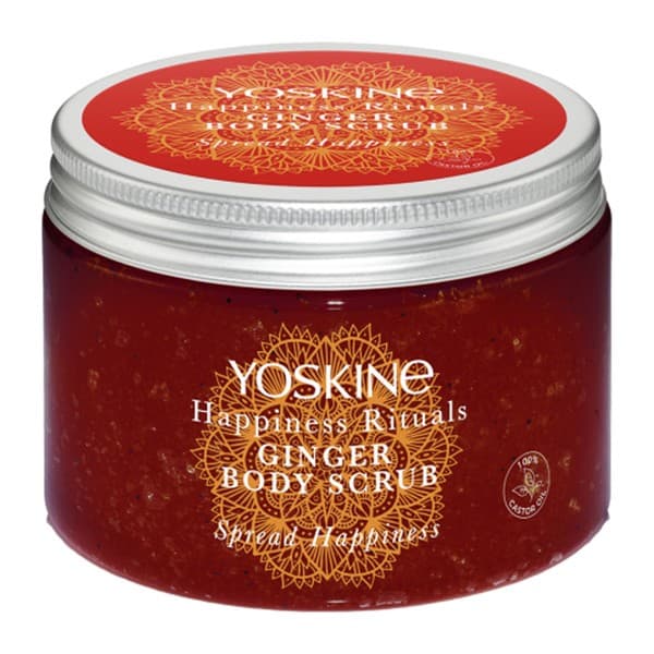 Happiness Rituals, peeling cukrowy do ciała imbir