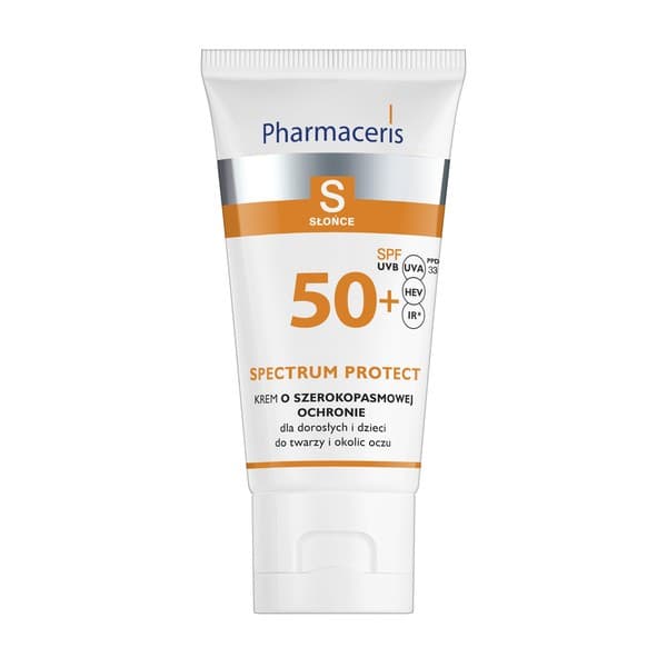 S SPECTRUM PROTECT, krem o szerokopasmowej ochronie do twarzy i okolic oczu SPF 50+