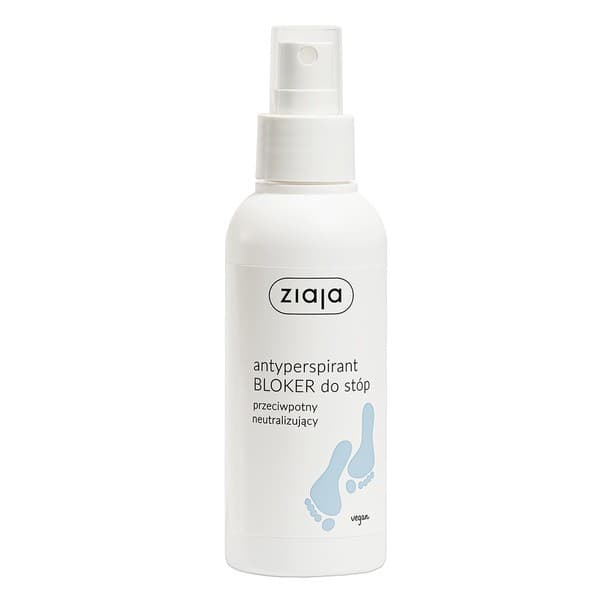 Stopy, antyperspirant, bloker do stóp przeciwpotny, neutralizujący zapach