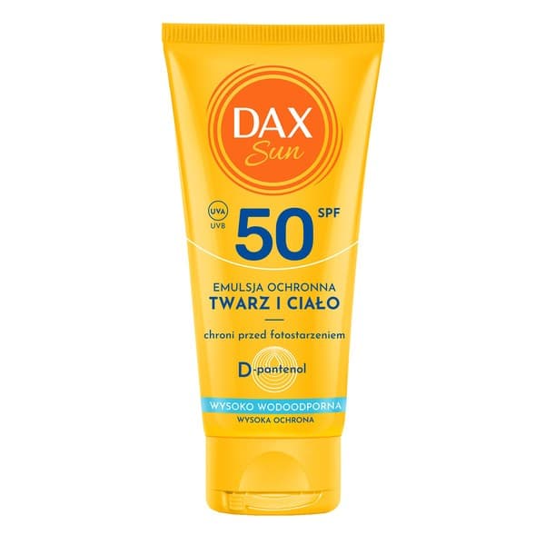 Sun, emulsja ochronna twarz i ciało SPF50 travel