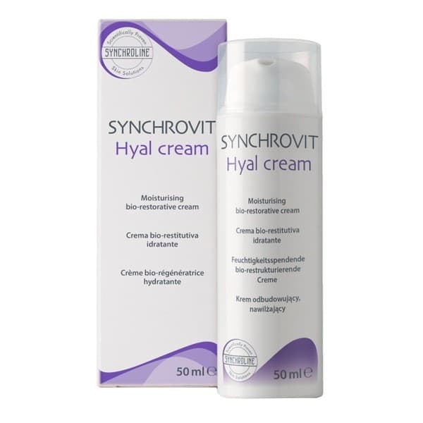 Synchrovit Hyal Face Cream, odbudowujący krem przeciwzmarszczkowy