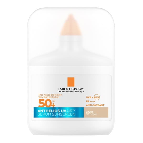 Anthelios UV AIR, ultra-lekkie serum ochronne barwiące SPF 50+