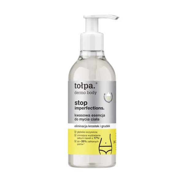 Dermo Body Stop Imperfections, esencja kwasowa do mycia ciała