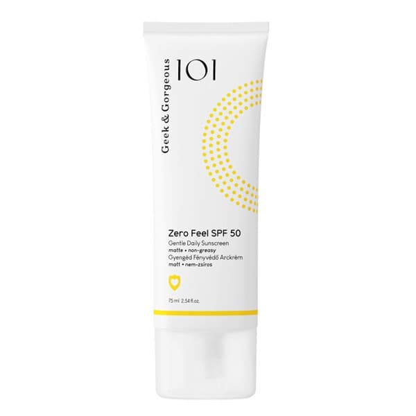 101 Zero Feel, delikatny krem SPF50