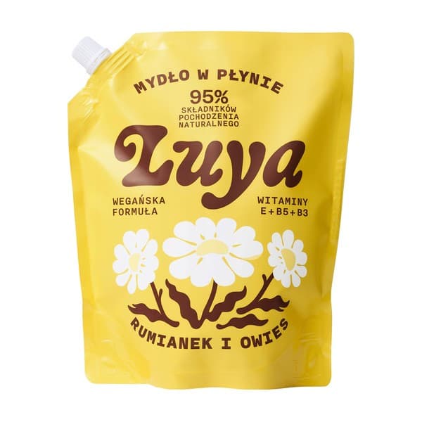 mydło do rąk w płynie Rumianek i Owies, uzupełnienie