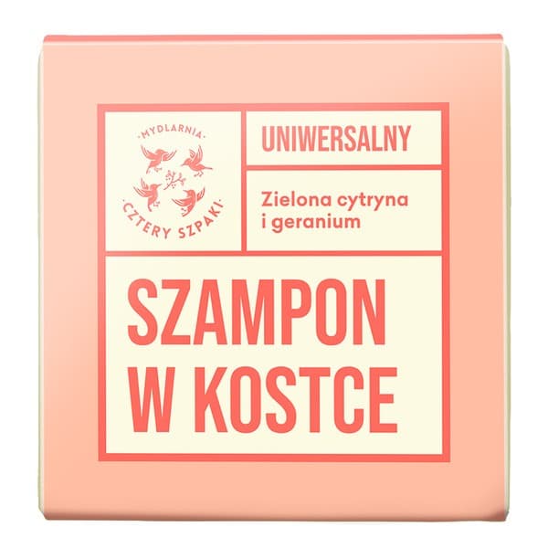 Mydlarnia 4 Szpaki, uniwersalny szampon w kostce