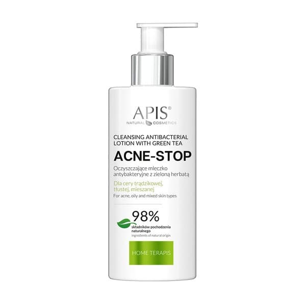 Apis Acne-Stop Oczyszczający tonik antybakteryjny z zieloną herbatą
