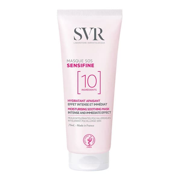 Sensifine Masque SOS, kojąca maska do skóry nadwrażliwej