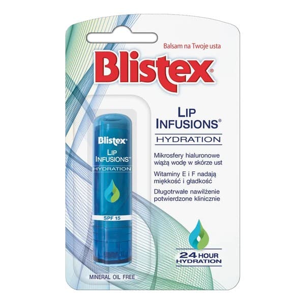 Lip Infusions Hydration SPF 15, nawilżający balsam do ust