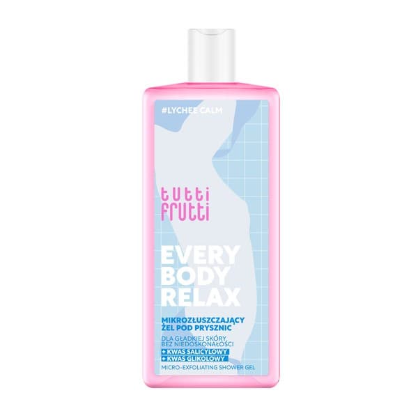 Farmona Tutti Frutti #Lychee Calm, żel pod prysznic, mikrozłuszczający